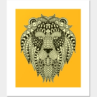 Lion Head Posters and Art